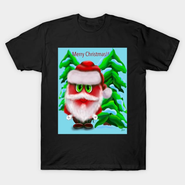 Christmas Fuzzy T-Shirt by Handie